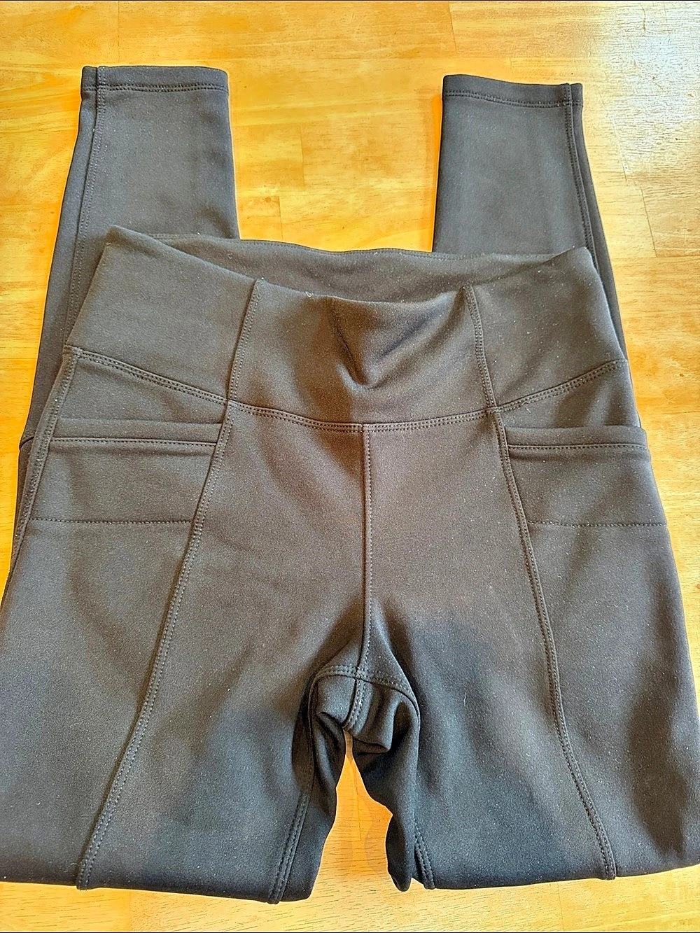 Athleta Fleece Lined Stash High Rise Legging Black Small - Altitude? Metro?
